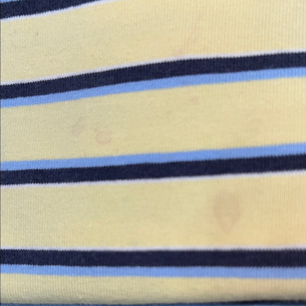 GAP Yellow and Blue Striped Tee - Picture 7 of 7